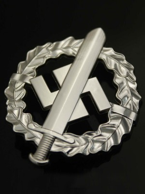 Replica of SA Sports Badge in Silver (Party & Sport Badges) for Sale (by ww2onlineshop.com)