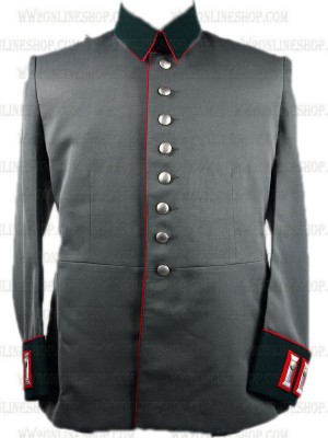 Replica of German M35 Officer Tunic (Red Piping) (German WWII Uniforms) for Sale (by ww2onlineshop.com)