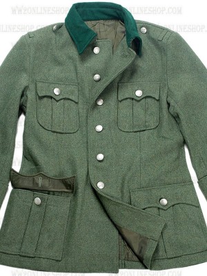 Replica of German M36 EM Officer Wool Field Tunic (German WWII Uniforms) for Sale (by ww2onlineshop.com)