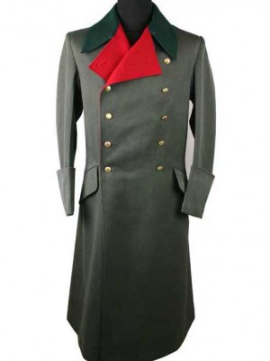 Replica of German M36 Officer Field-Grey Gabardine Greatcoat (German WWII Uniforms) for Sale (by ww2onlineshop.com)