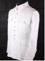Replica of German M36 Officer White Cotton Tunic (German WWII Uniforms) for Sale (by ww2onlineshop.com)