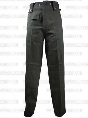 Replica of German Wehrmacht M40 HBT Summer Field Trousers (German WWII Uniforms) for Sale (by ww2onlineshop.com)
