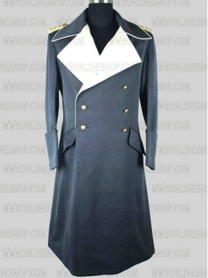 Replica of German WWII Luftwaffe General Officer Gabardine Greatcoat (German WWII Uniforms) for Sale (by ww2onlineshop.com)