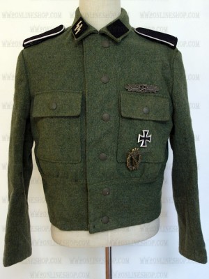 Replica of German WWII M44 Field Tunic (Feldbluse M44) (German WWII Uniforms) for Sale (by ww2onlineshop.com)