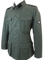German WWII Waffen SS M40 Wool Tunic