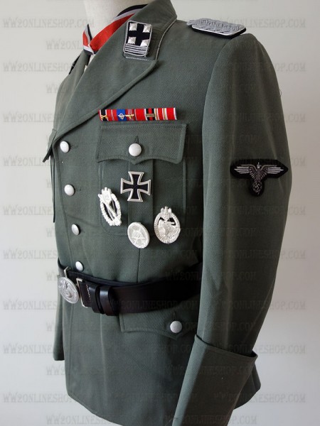 Replica of German WWII Waffen SS officer/SD Tunic for Sale