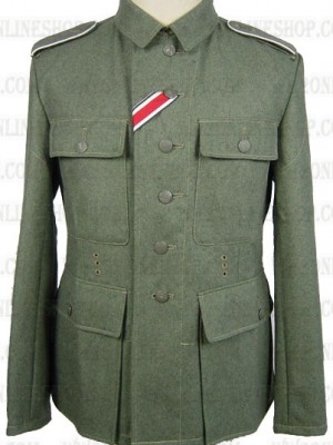 Replica of German WWII WH M43 Tunic (German WWII Uniforms) for Sale (by ww2onlineshop.com)