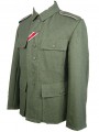 Replica of German WWII WH M43 Tunic (German WWII Uniforms) for Sale (by ww2onlineshop.com)