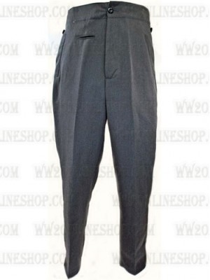 Replica of Nazi Officer Grey Breeches/Trousers (Gabardine) (German WWII Uniforms) for Sale (by ww2onlineshop.com)